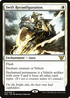 Swift Reconfiguration (10) [Neon Dynasty Commander]