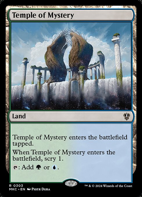 Temple of Mystery (303) [Murders at Karlov Manor Commander]