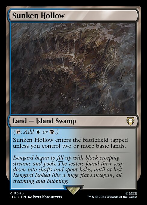 Sunken Hollow (335) [Tales of Middle-earth Commander]