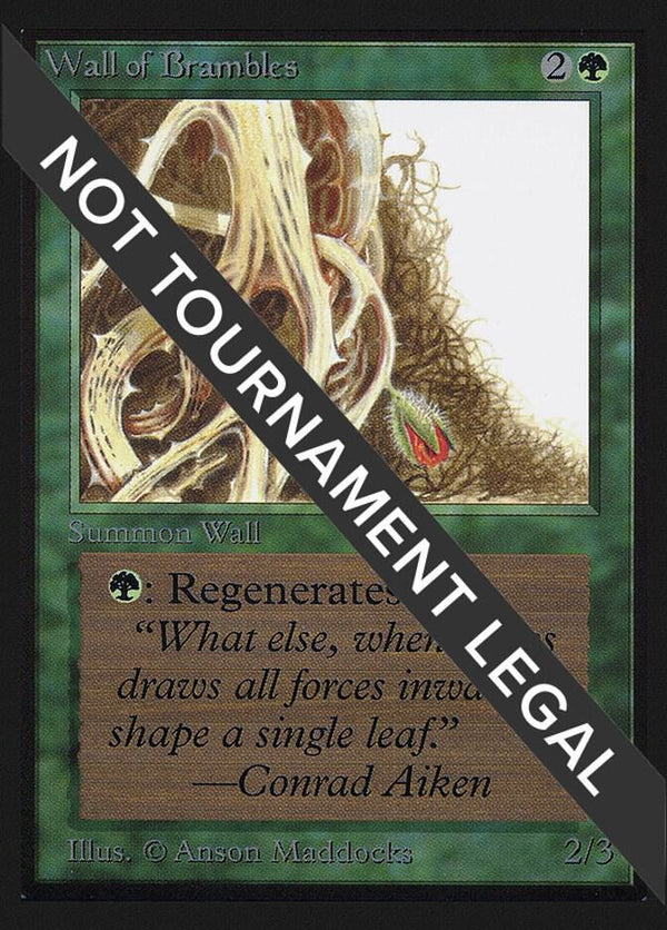 Wall of Brambles (CE) [Collector's Edition]