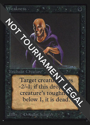 Weakness (CE) [Collector's Edition]