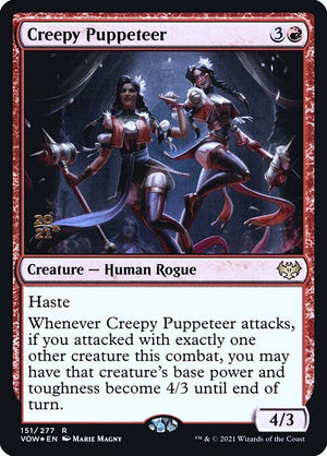Creepy Puppeteer (151s) [Innistrad: Crimson Vow Promos]