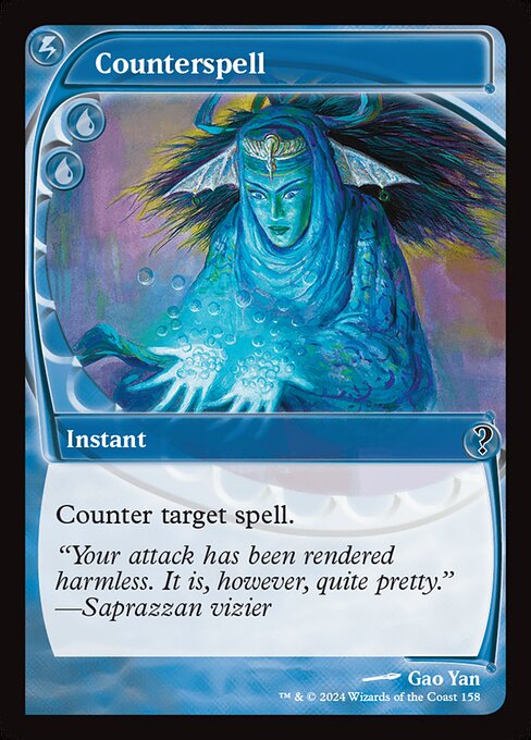 Counterspell (158) [Mystery Booster 2]