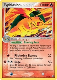 Typhlosion - 17/115 (EX Unseen Forces) (017/115) [Deck Exclusives]