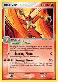 Blaziken - 1/106 (EX Emerald) (001/106) [Deck Exclusives]