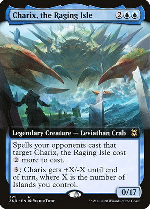 Charix, the Raging Isle (325) [Zendikar Rising] [Extended Art]