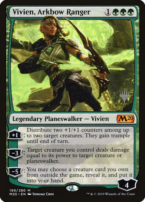 Vivien, Arkbow Ranger (199p) [Core Set 2020 Promos]