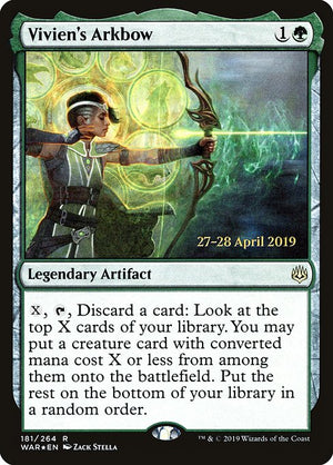 Vivien's Arkbow (181s) [War of the Spark Promos]