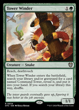 Tower Winder (34) [Outlaws of Thunder Junction Commander]