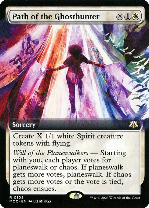 Path of the Ghosthunter (105) [March of the Machine Commander] [Extended Art]