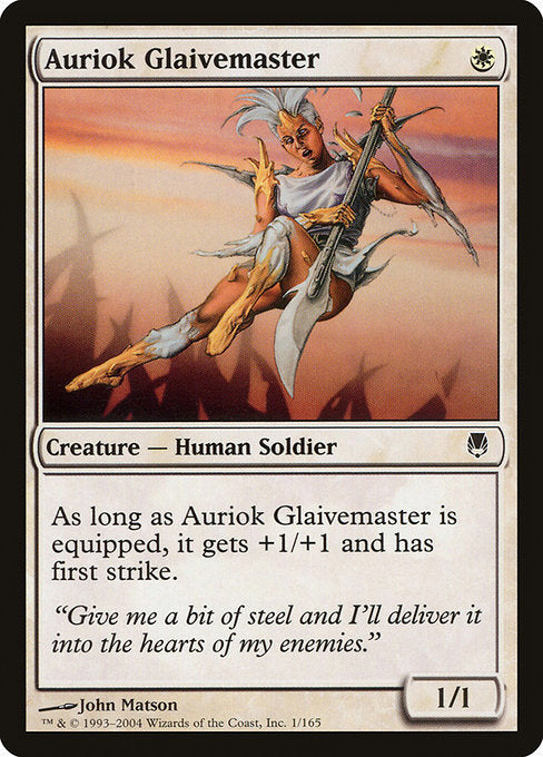 Auriok Glaivemaster (1) [Darksteel]