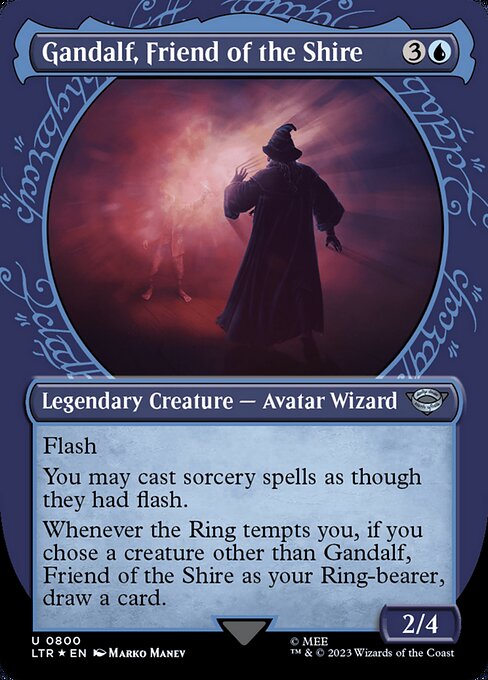 Gandalf, Friend of the Shire (800) [The Lord of the Rings: Tales of Middle-earth] [Showcase, Borderless]