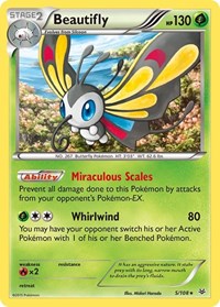 Beautifly (5/108) [XY Roaring Skies]