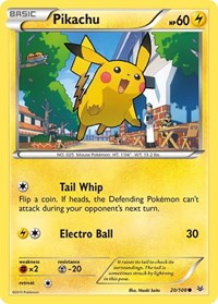 Pikachu (20/108) [XY Roaring Skies]