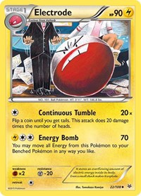 Electrode (22/108) [XY Roaring Skies]