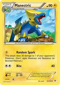 Manectric (25/108) [XY Roaring Skies]