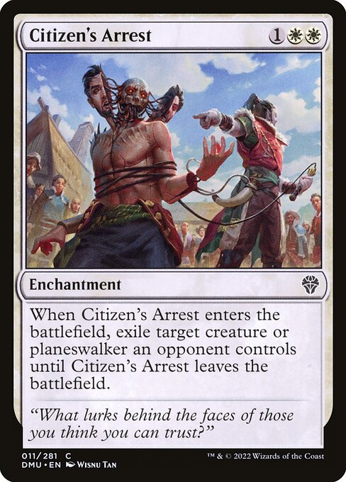 Citizen's Arrest (11) [Dominaria United]