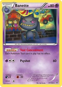 Banette (31) (31/108) [XY Roaring Skies]