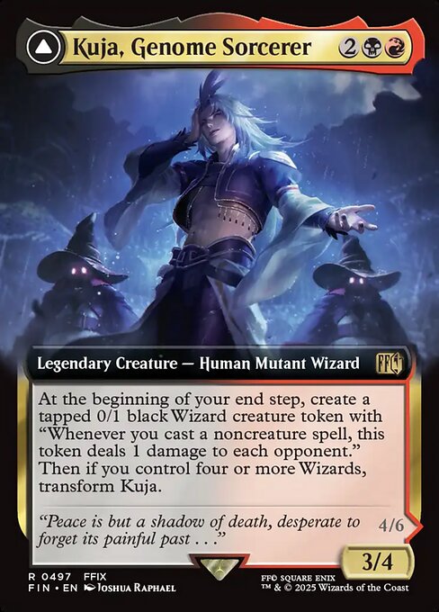 Kuja, Genome Sorcerer // Trance Kuja, Fate Defied (497) [Final Fantasy]