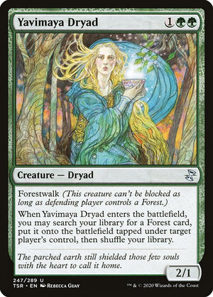 Yavimaya Dryad (247) [Time Spiral Remastered]