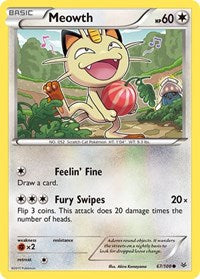 Meowth (67/108) [XY Roaring Skies]