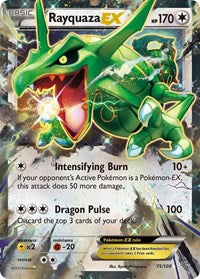 Rayquaza EX (75) (75/108) [XY Roaring Skies]