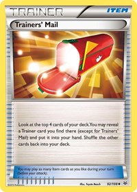 Trainers' Mail (92/108) [XY Roaring Skies]