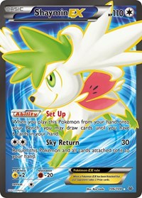 Shaymin EX (106 Full Art) (106/108) [XY Roaring Skies]