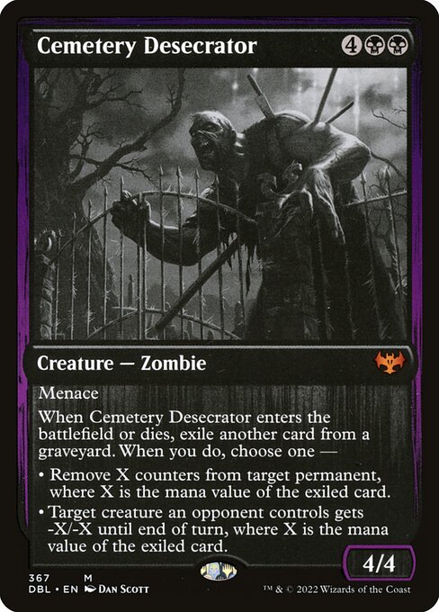 Cemetery Desecrator (367) [Innistrad: Double Feature]