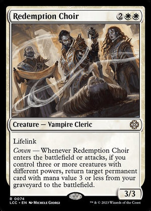 Redemption Choir (74) [The Lost Caverns of Ixalan Commander]