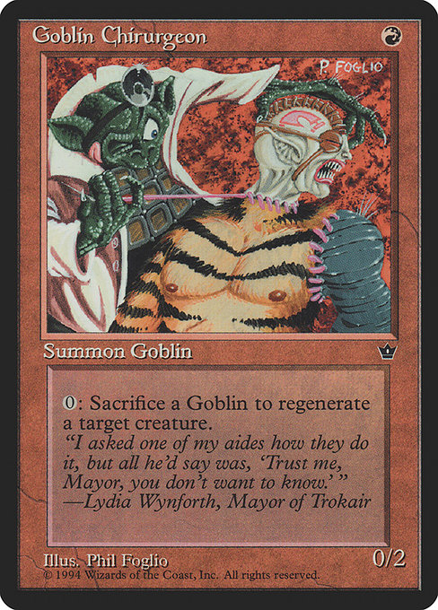 Goblin Chirurgeon (54b) [Fallen Empires]