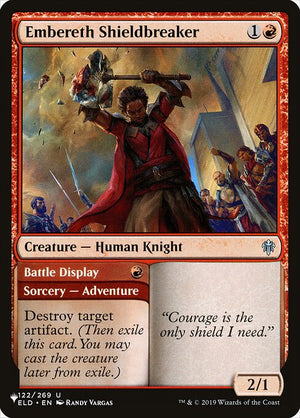 Embereth Shieldbreaker // Battle Display (ELD-122) [The List]
