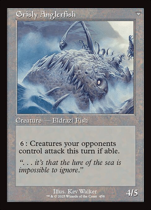 Grizzled Angler // Grisly Anglerfish (458) [Innistrad Remastered] Reverse