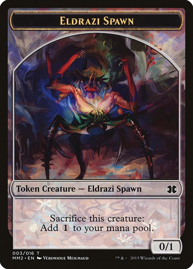 Eldrazi Spawn Token (003) [Modern Masters 2015]