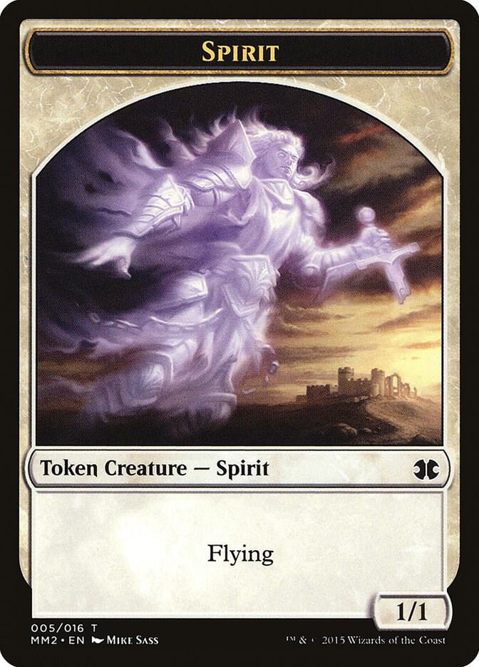 Spirit Token (5) [Modern Masters 2015]