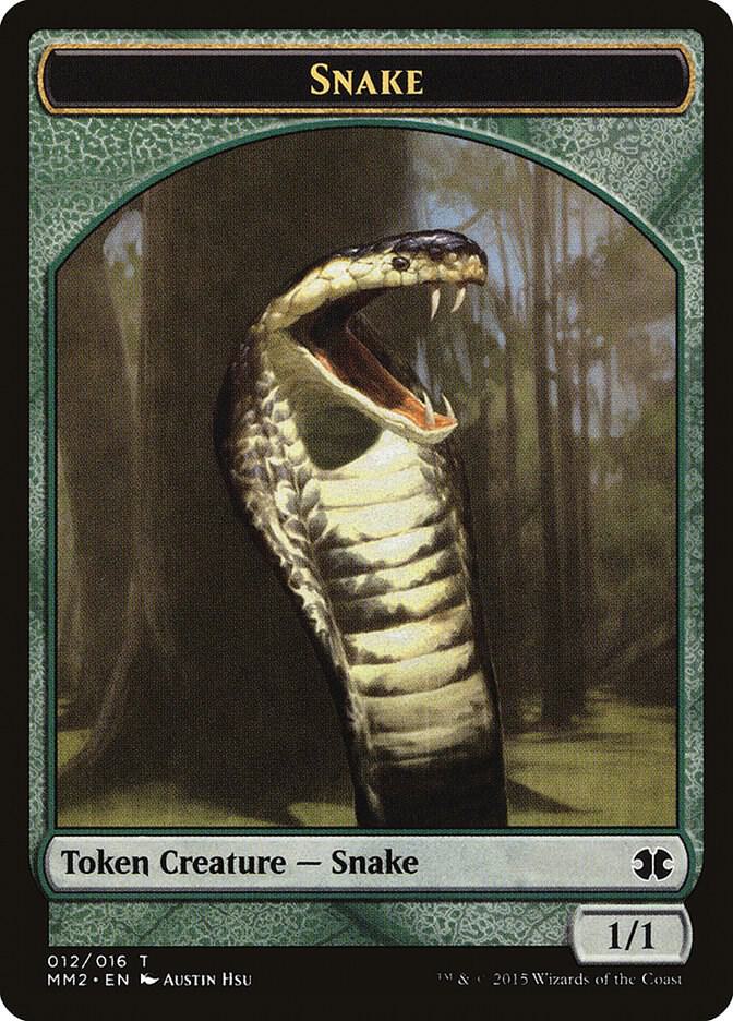 Snake Token (12) [Modern Masters 2015]