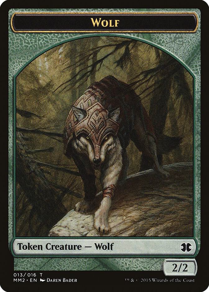 Wolf Token (13) [Modern Masters 2015]