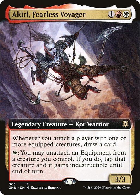 Akiri, Fearless Voyager (365) [Zendikar Rising] [Extended Art]