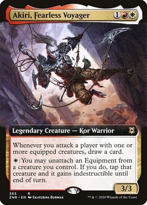 Akiri, Fearless Voyager (365) [Zendikar Rising] [Extended Art]