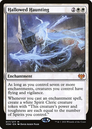 Hallowed Haunting (17p) [Innistrad: Crimson Vow Promos]