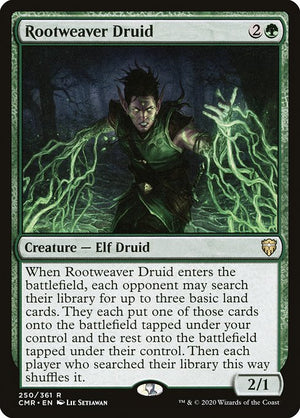 Rootweaver Druid (250) [Commander Legends]