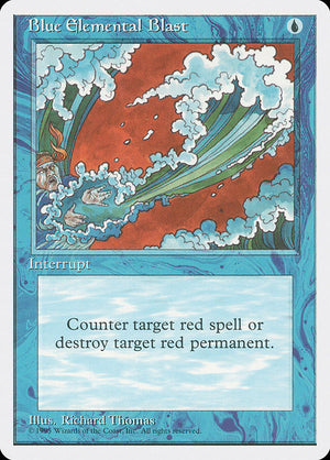 Blue Elemental Blast (63) [Fourth Edition]