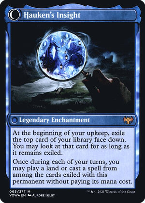 Jacob Hauken, Inspector // Hauken's Insight (65s) [Innistrad: Crimson Vow Promos] Reverse