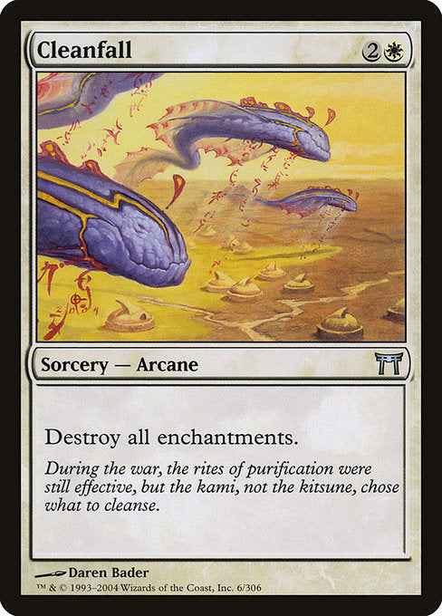 Cleanfall (6) [Champions of Kamigawa]