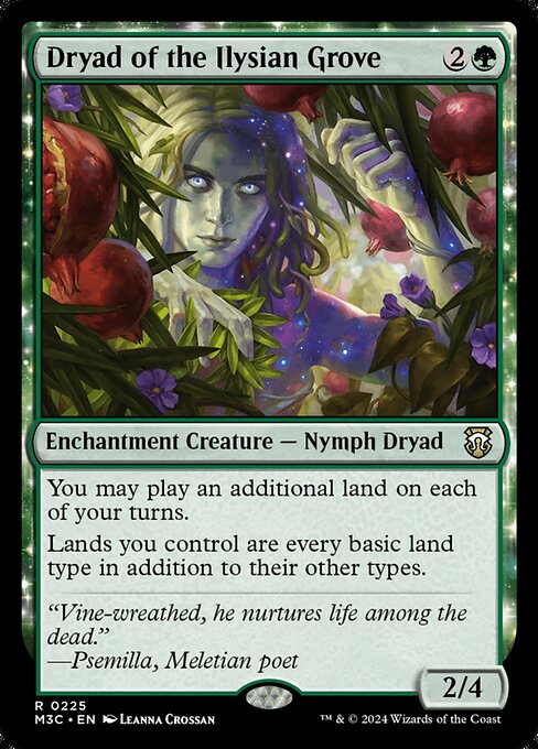 Dryad of the Ilysian Grove (225) [Modern Horizons 3 Commander]