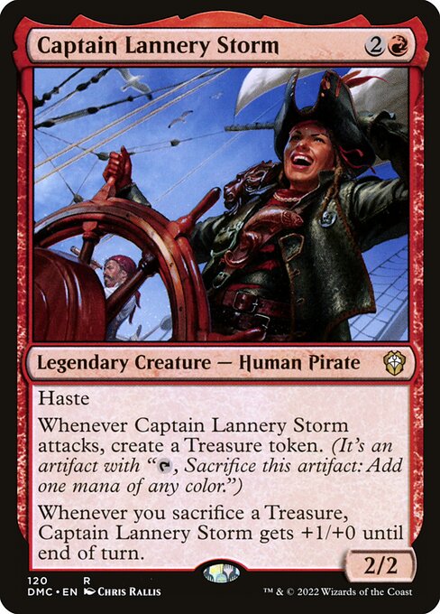 Captain Lannery Storm (120) [Dominaria United Commander]