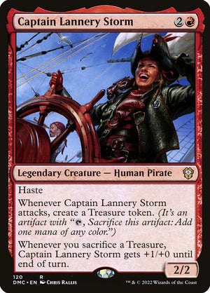 Captain Lannery Storm (120) [Dominaria United Commander]