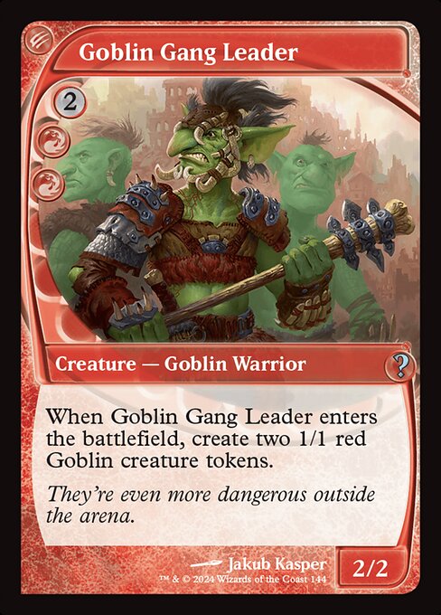 Goblin Gang Leader (144) [Mystery Booster 2]