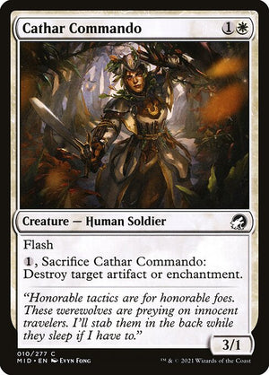 Cathar Commando (10) [Innistrad: Midnight Hunt]