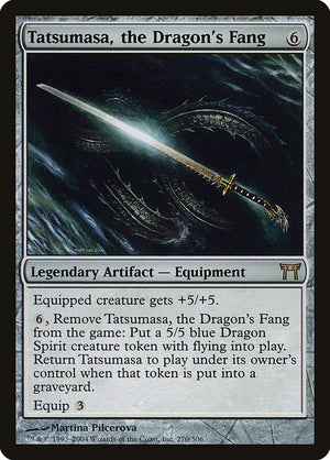 Tatsumasa, the Dragon's Fang (270) [Champions of Kamigawa]